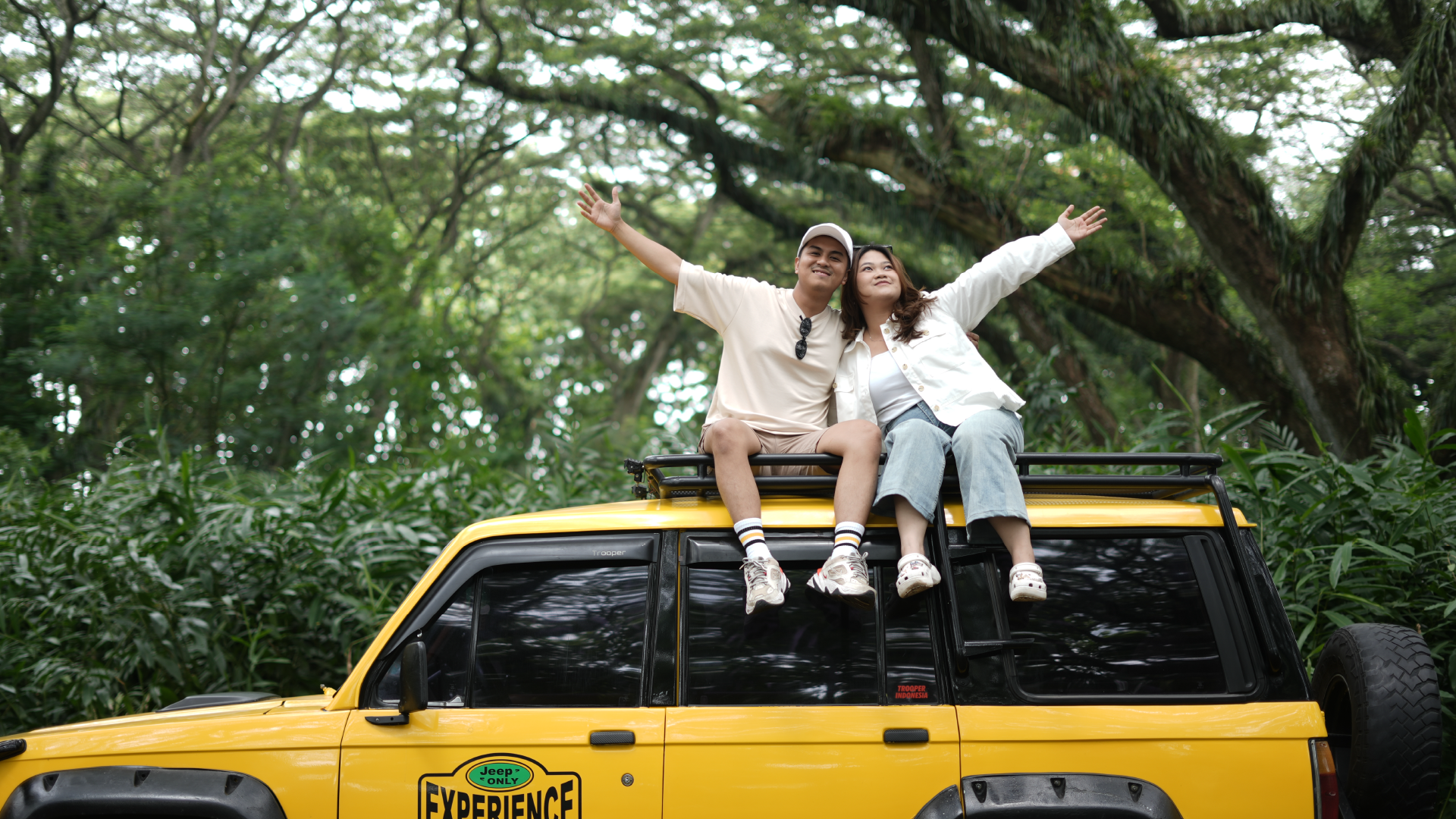 jeep djawatan benculuk, keliling banyuwangi naik jeep