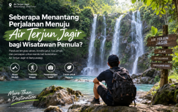 Air Terjun Jagir Banyuwangi untuk wisatawan pemula