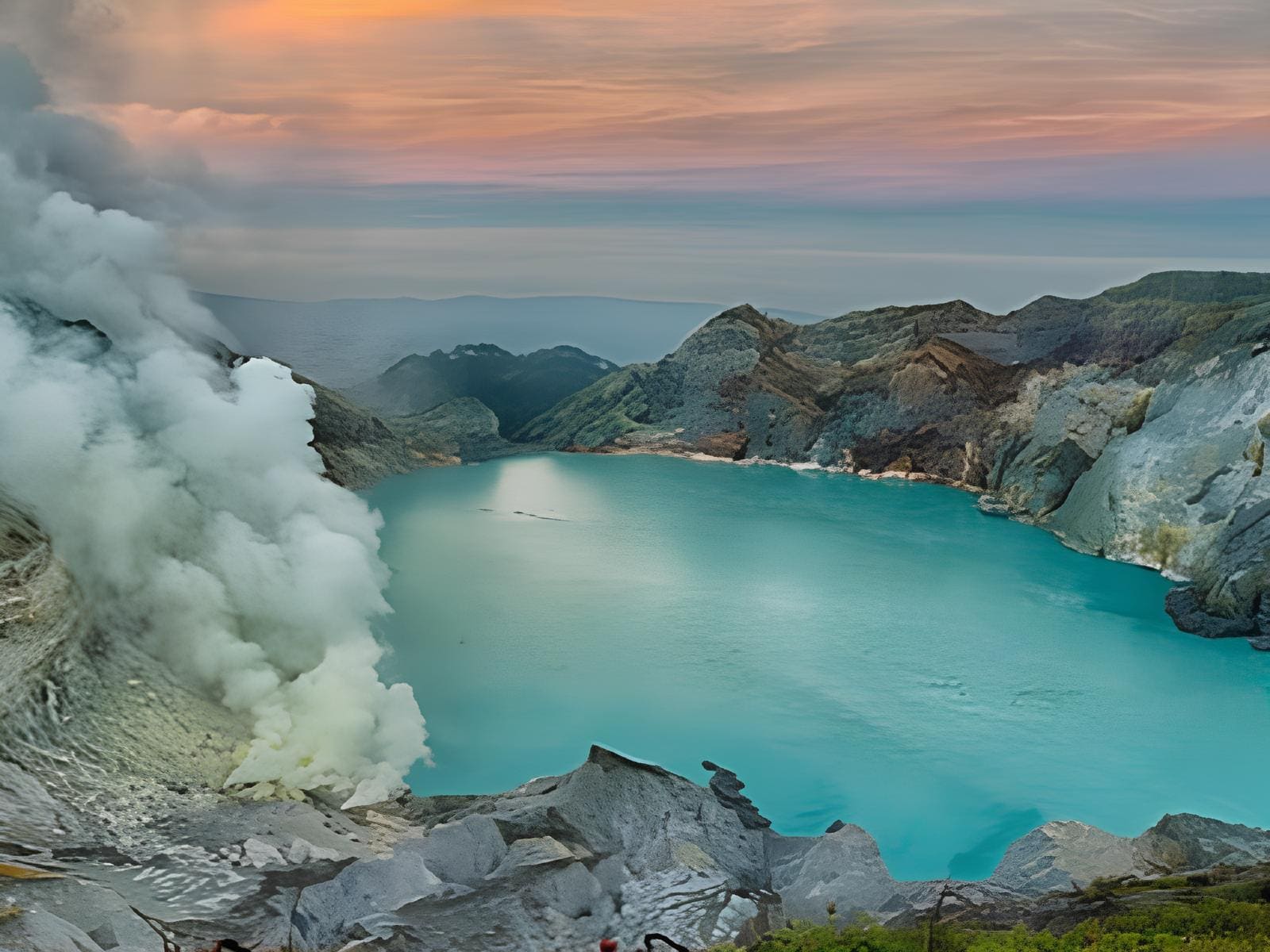 blue fire kawah ijen